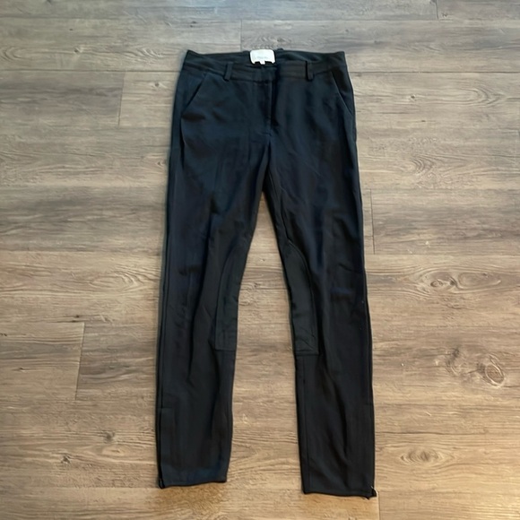 3.1 Phillip Lim Black Skinny Pants Ankle Zipper - Picture 1 of 10
